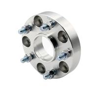 Entretoises de roue Adaptateur d'entretoise de roue pour Jeep et pour Cherokee, 2 pièces, 20/25/35mm PCD 5x110 CB 65.1mm(2PCS 20mm Silver)