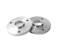 Entretoises de roue Adaptateurs d'entretoises de roues 10mm, 2 pièces, PCD 3x112 CB 57.1mm pour Smart Fortwo pour Roadster(Argent,15mm)