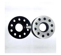 Entretoises de roue Adaptateurs d'entretoises de roues 12mm, 2 pièces, PCD 5x10 0/5x112, alésage central 57.1mm, combinaison pour voiture série universelle pour Volkswagen(Black x 2Pieces)