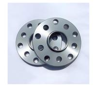 Entretoises de roue Adaptateurs d'entretoises de roues 12mm, 2 pièces, PCD 5x10 0/5x112, alésage central 57.1mm, combinaison pour voiture série universelle pour Volkswagen(Sliver x 2Pieces)