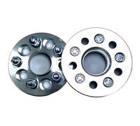 Entretoises de roue de voiture Adaptateurs de roue conversion PCD 5x100 à 5x114.3 CB 57.1 60.1/67.1/73.1mm, 2 pièces, 25mm(CB 57.1 to 73.1mm)