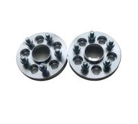 Entretoises de roue de voiture Adaptateurs de roue conversion PCD 5x114.3 à 5x112, moyeu pour goujons cosse centriques 64.1 66.6mm M12x1(25mm)
