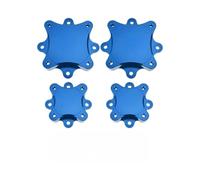 entretoises de roue de voiture Entretoises de moyeu roue CNC pour Yamaha pour raptor 700 YFZ450 YFZ450R YFZ450X pour 125 pour 250 pour 660R(Bleu)