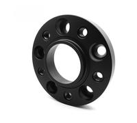 entretoises de roue de voiture Entretoises de roue en aluminium forgé pour mercedes pour benz pour BMW G05, G20, G21, pour Audi PCD 5x112 CB, 66.6mm, élargissement du moyeu(1PC Black 25mm)