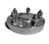 Entretoises de roue de voiture Pièces roues entretoises course 2 pièces 25mm 5x114.3, 67.1, pour MAZD pour DODGE pour Mitsubishi pour Hyundai pour Kia(Argent)