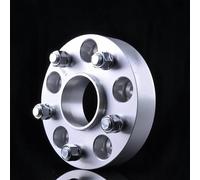 Entretoises de Roue en PCD 5X114.3 Alésage De Moyeu 67.1MM Pour Hyundai Série Universelle Voiture 5 Entretoises De Roue Joint(Silver 30mm)