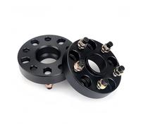 Entretoises de roue Entretoises de roue Adaptateurs conversion pour PCD 5x112 en 5x100 5x108 5x110 5x120 5x127 5x130 5x139.7(2PCS 15mm Black)