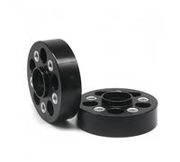 Entretoises de roue hubcentriques Entretoises de roue 2 pièces, combinaison PCD 5x100 CB 57.1 pour Audi A1 A2 A3 TT pour Volkswagen FOX pour GOLF(2PCS 20mm Black)