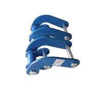 Entretoises de Roue Kit De Levage Avant Et Arrière pour Toyota pour Hilux pour Revo Double Manille Confort G Support Bleu 1 "-2" (1 Paire) Elargisseur De Voie Roue(2 inch)