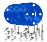 Entretoises de Roue Kit D'entretoises Roues Décalées En Aluminium Forgé 4 Pièces 5x120 2 Pièces 15mm 2 Pièces 20mm Avec Boulons Étendus Convient Pour BMW Bride Voiture