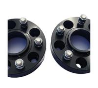 Entretoises de roue Pièces roues entretoises course 2 pièces 25mm 5x114.3, 67.1, pour MAZD pour DODGE pour pour Hyundai pour Kia(Noir)