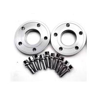 Entretoises de Roue Pour A4 B7 A3 A4 A6 A8 S3 S4 S6 S8 10 Pièces 14x1.5 Boulons À Billes Para 2 Pièces 20mm 5x112 57.1 Entretoises De Roue Élargisseurs de Voie(20mm Silver)