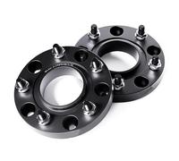 Entretoises De Roue Pour Ford Pour Puma 2019-2025, Centrage Par Moyeu, Forgées, Entraxe 5x108, Alésage Central 63,4 Mm, Filetage M12x1,5 Entretoises Elargisseur De Voie(Noir 2 pièces,15mm)