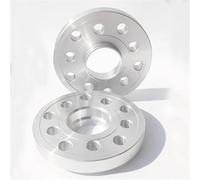 Entretoises De Roue Pour Skoda Pour Octavia Pour Rapid Pour Praktik Pour Roomster Forgées, Centrées Sur Le Moyeu, 5x100/5x112 57,1 Mm Entretoises De Roue(Silver 2PCS,10mm)