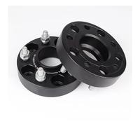 Entretoises de Roue Pour Tesla Pour Modèle 3 Pour Modèle Y M14x1.5 Bride D'espacement Roue 18-50mm PCD 5x114.3 CB 64.1mm Adaptateur D'entretoises Roue Élargisseurs de Voie(2PCS 30MM)