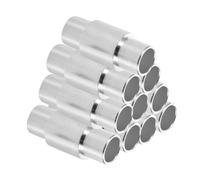 Entretoises de Roulement pour Roues de Patins 10pcs en Aluminium Argenté