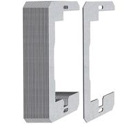 Entretoises de sortie, espaceurs de sortie 20pcs, plaque lisse imperméable 4, 2x2, 2 pouces, cales en métal d'installation facile pour la boîte électrique, espaceurs pont
