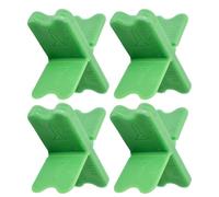 Entretoises de terrasse résistantes aux intempéries en ABS 4 tailles pour une installation précise au sol et l'alignement de la construction - Écarts réglables