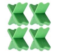 Entretoises de terrasse résistantes aux intempéries en ABS 4 tailles pour une installation précise du plancher de terrasse et l'alignement de la construction - Écarts réglables