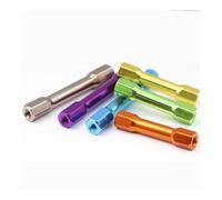 Entretoises en aluminium M3xP0.5, 1 à 5 pièces, goujon M3x10mm ~ 50mm, colonne d'espacement hexagonale colorée en aluminium, fixation de Drone Fpv Quadcopter(Orange - 1pc,M3x20mm-1Piece)
