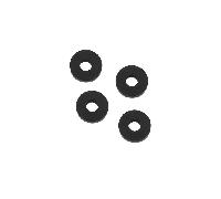 Entretoises en caoutchouc Ulticlip - 100 pcs.