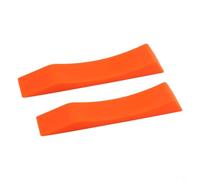 Entretoises en silicone pour faciliter le chargement et le déchargement de la plaque, aide à l'haltérophilie, outils de retrait de manchons d'haltères sûrs (orange)