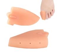 Entretoises en silicone pour petits orteils, fer à lisser pour petits orteils, d'attelle écarteur en silicone pour petits orteils | Protection d'attelle réglable pour petits orteils pour