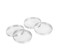Entretoises Ensemble 4 anneaux centrage moyeu roue alliage aluminium diamètre extérieur 66,6/67,1mm vers intérieur 56,1/60,1/64,1/66,1/56,6/58,1/63,4/65,1 mm(66.6mm - 67.1mm)