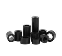 Entretoises et piliers d'espacement, Rondelle creuse ronde non filetée en plastique ABS for PCB, plusieurs tailles, 10 à 200 pièces(M11x6x45mm-20pcs)
