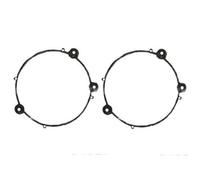 Entretoises Haut-Parleur - ADNAuto - Twingo D165 AV - 165mm - Filaire - Noir