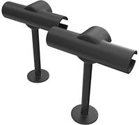 Entretoises pour échelle de Corde | Stabilisateurs pour échelle de feu 2-3 étages | Lot de 10 Paires | Plus Facile à descendre Facile à Utiliser | Entretoises pour échelons d'échelle