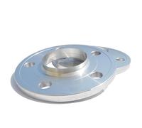 Entretoises Roue Adaptateur D'entretoise De Roue En Alliage Forgé CB 66,6 Mm Pour I3/I8 2 Pièces/lot 10 Mm PCD 5x112 Cales Espacement Roue(Silver)