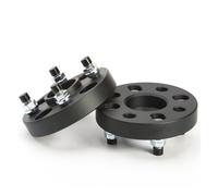 Entretoises Roue Adaptateurs D'espacement Roue Aluminium Forgé CNC 2 Pièces 15/20/25/30/35/40/50mm Pcd: 4x98 Cb 58.1 Boulon: M12 * 1.25 Adapté Pour Fiat(2Pieces 45mm Black)