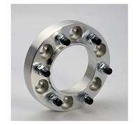 Entretoises roue automobiles Adaptateur D'entretoise Roue Aluminium Forgé 2 Pièces 30/35/38/50Mm PCD 6X139,7 CB 100 Mm 6 Écrous Voiture Universelle M12 X 1,5(2pcs 80mm black)