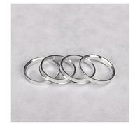 Entretoises roue automobiles Lot De 4 Anneaux De Moyeu En Aluminium Pour Voiture, Alésage De Roue 68,1-67,1, 69,1-67,1, 70,3-67,1, 71,6-67,1, 71,6-66,1, 72,56-67,1, 72,8-67,1 Mm(71.6-66.1mm)