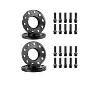 Entretoises Roue Centriques Élargisseurs Voie Entretoises Roue 2x12mm + 2x15mm 5x120 M14x1,25 pour BMW F20 F21 F22 F23 F34 F30 F31