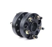 Entretoises Roue Élargies Voiture Adaptateurs Conversion Entretoises Roue PCD 5x114,3 vers 5x100 5x108 5x112 5x120 5x127 2 Pièces 15 20 25 30 35 40 Mm Accessoires Automobiles( 2pcs 15mm Black)