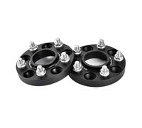 Entretoises Roue Entretoise Roue Aluminium Forgé Pour Subaru Pour Legacy Pour Impreza Pour Forester Pour Outback CV Pour Lotus Pour Voitures Entretoises Jante(1PC Black 25mm)