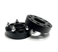 Entretoises Roue Entretoises De Roue Noir Argent 4 Pièces 30mm Pour Jeep Pour Wrangler JK 2007-2017 Pour J207 Élargisseurs voie auto(Noir)