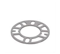 Entretoises roue Joint de bride universel en alliage d'aluminium pour moyeu de roue élargi modification de voiture 4-5 trous cale de friction ET(2 pieces 5mm Spacer)