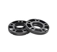 Entretoises Roue Noires 5x112 CB 66,6 Mm Pour Q5 A6 Adaptateurs Moyeu Alliage D'aluminium Forgé 2 Pièces Élargisseur Voie Élargi(15mm)