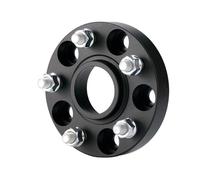 Entretoises Roue Pour A4 B8 | 10 Boulons À Billes 14x1,5 Et 2 Entretoises De Roue 15 Mm/20 Mm 5x112 66,45 Cales Espacement Roue(20mm black-thin)
