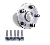 Entretoises Roue Pour Bentley Pour VW Adaptateur D'entretoise Roue PCD 5x112 CB 57,1 Mm En Alliage D'aluminium Forgé 1 Pièce Élargisseurs Voie Auto(1PC 20mm silver Ada)