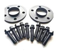 Entretoises Roue Pour Benz Pour GLE Pour GLS Pour TUV Certifié 5X112 66.6 Kit D'entretoises De Moyeu Avec Boulons Allongés 15x1.25 Boule Élargisseurs Voie(20mm Black-thin)