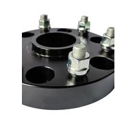 Entretoises Roue Pour Mitsubishi Entretoises De Roue En Alliage Forgé 2 Pièces 6 X 139,7 | 67,1 Mm CB | Filetage 12 X 1,5 | 30 Ou 35 Mm Élargisseurs Voie Auto(Silver or Black 35mm)