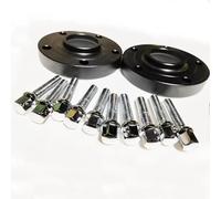 Entretoises Roue Voiture Pour A1 15 mm 0,59"/0,59 pouces 2 pièces 5 x 100 57,1 moyeu centré avec boulons de roue en forme de boule 14 x 1,5(Noir)