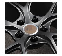 Entretoises Roues Écrou Antivol Léger Roue Forgée 16/20 Pièces Alliage D'aluminium M12 * 1.5 M12x1.25 7075 Adapté Pour Subaru(16pcs Black,M12x1.25)