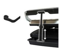 Entretoises V3 Accessoires pour Tefal/Rowenta Optigrill Elite/Elite XL + clip de blocage | Les accessoires Optigrill XL permettent une distance parfaite et un résultat de cuisson optimal