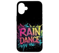 Entrez dans le bonheur avec cette danse de pluie amusante Coque pour iPhone 16 Plus