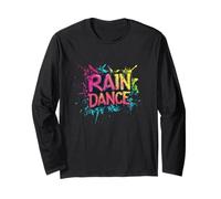 Entrez dans le bonheur avec cette danse de pluie amusante Manche Longue